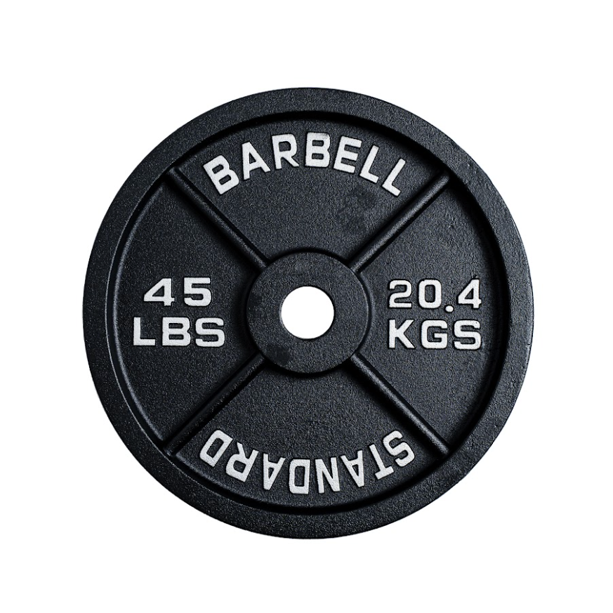 Everlast 45lb 2024 olympic weight plates