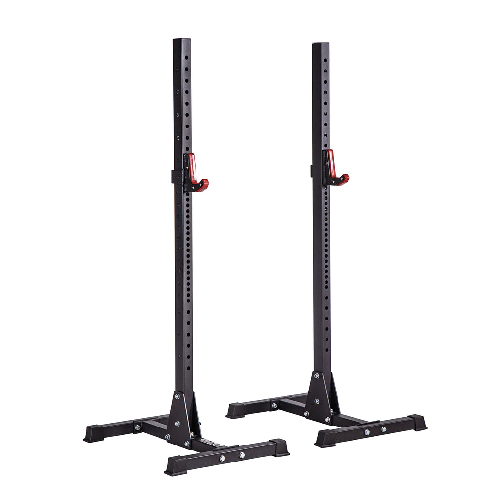 Pair of X-3 or TITAN Series Dumbbell Weight Bar Holders - Rated 225 LB Each  - J-Hook Style Mounting