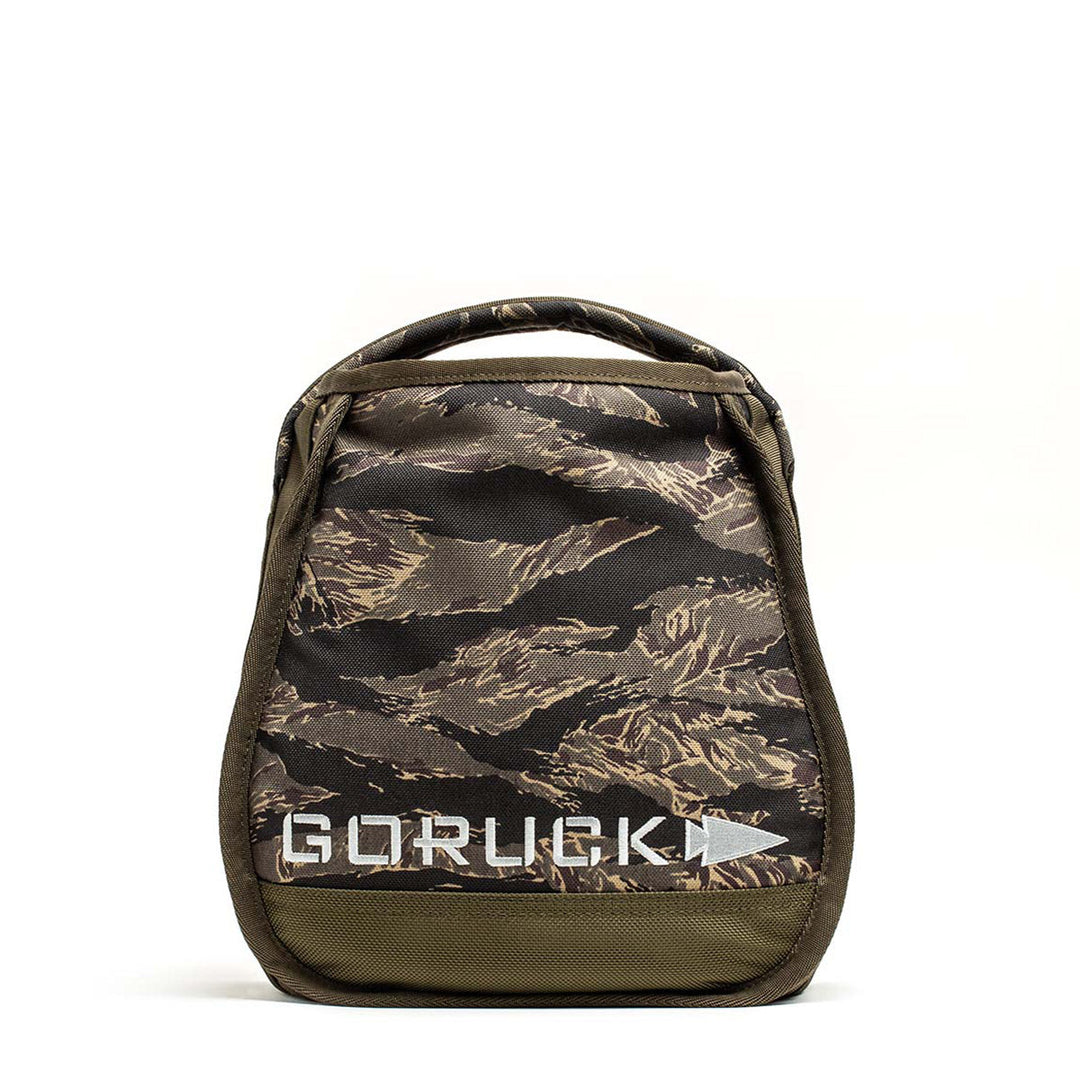 GORUCK Weighted Vest 16 KG / Tiger Stripe Sand Kettlebells