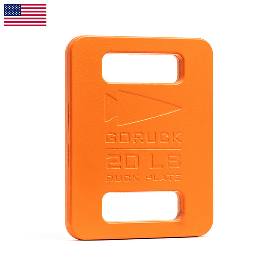 GORUCK Weighted Vest GORUCK Ruck Plates - Orange