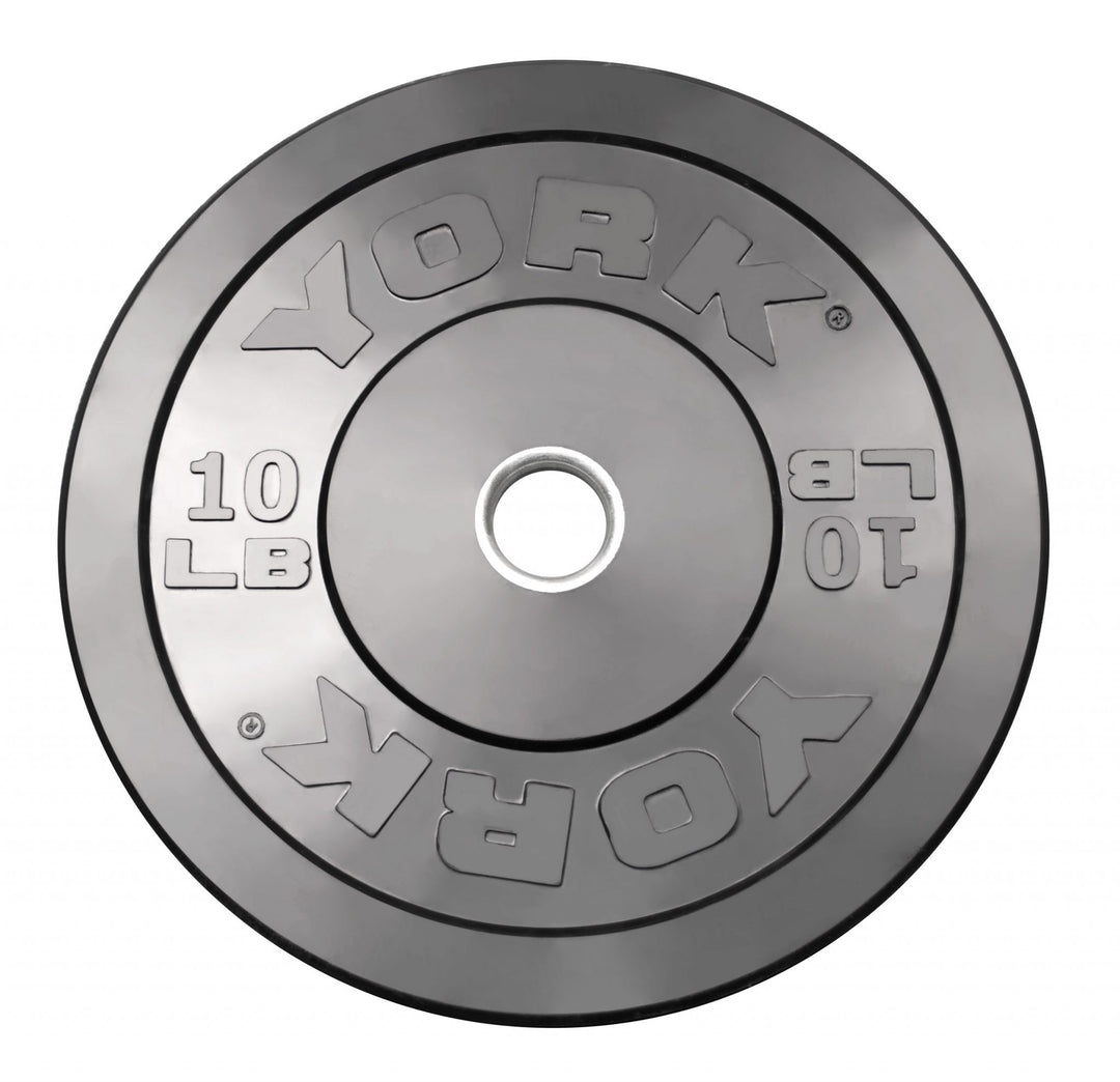 YORK 300lb Rubber Training Bumper Plate Set