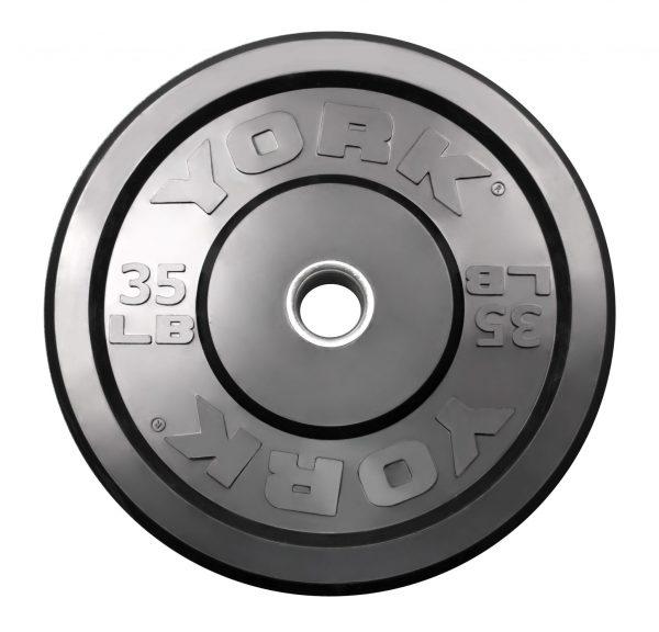 YORK 300lb Rubber Training Bumper Plate Set