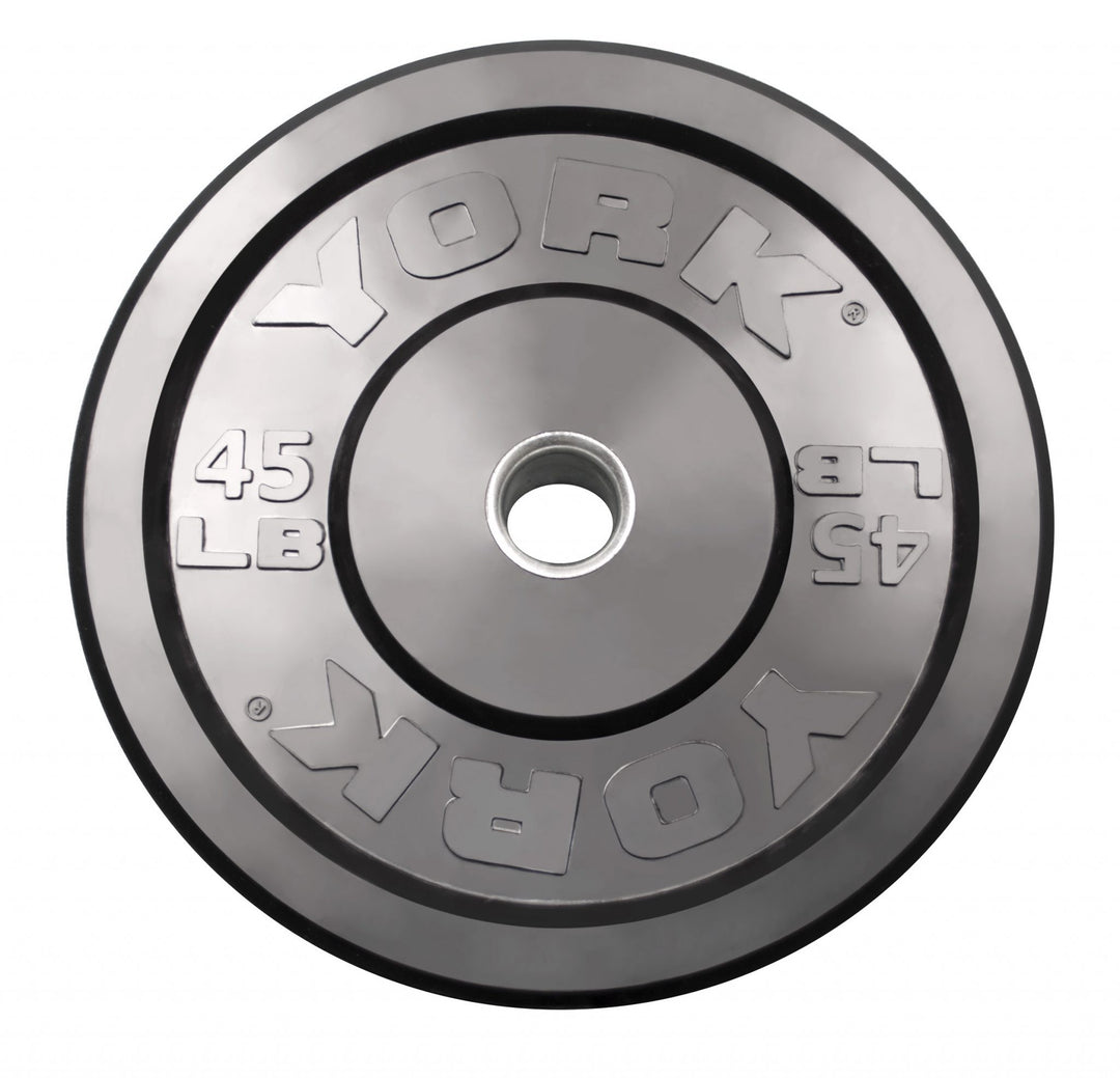 YORK 260lb Rubber Training Bumper Plate Set