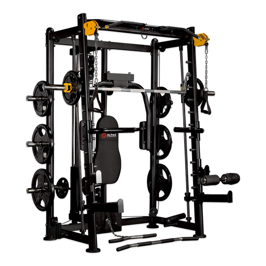 Altas Strength Strength AL-3000 Multi-Function Smith Machine with Multi-Station Cable System