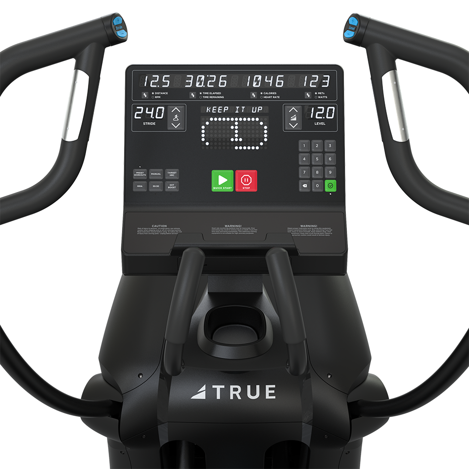 TRUE Fitness Elliptical Unite LED Apex Cross Trainer