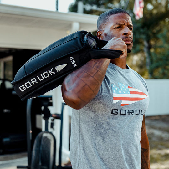 GORUCK Weighted Vest Sand Jerry Can