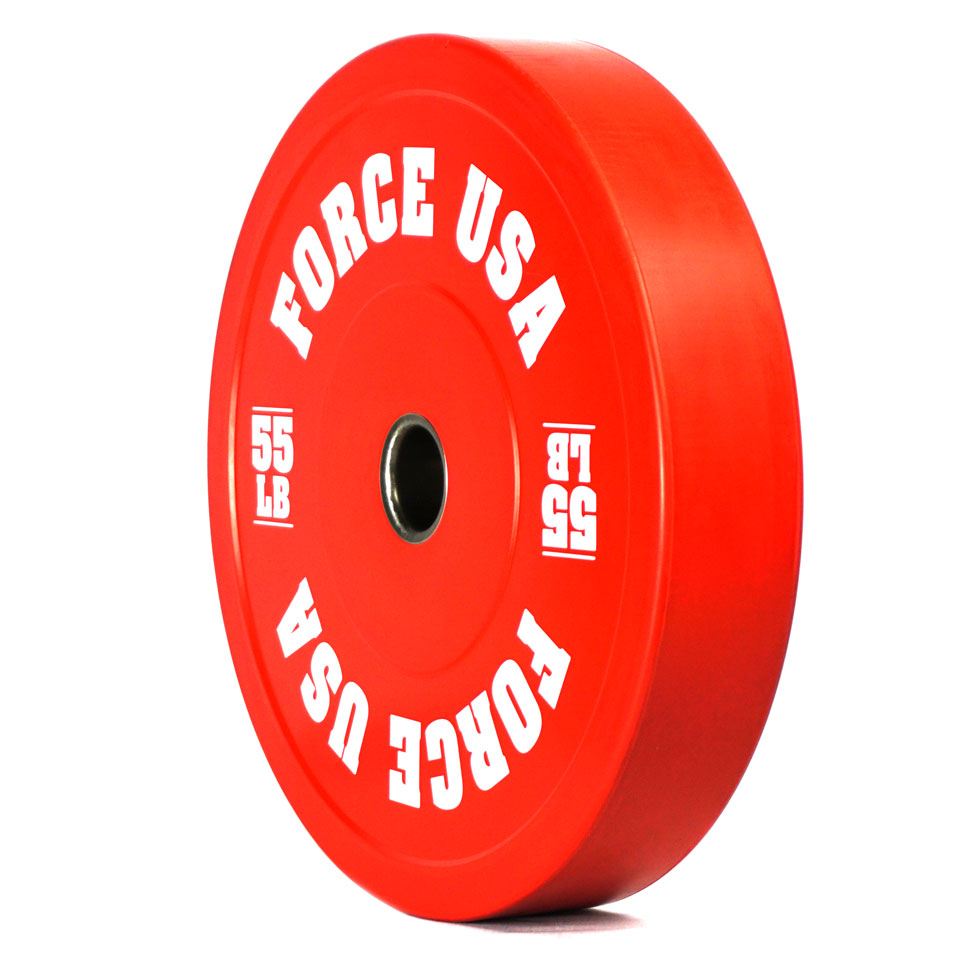 Force USA Plate Pro Grade Coloured Bumper Plates (Pairs)