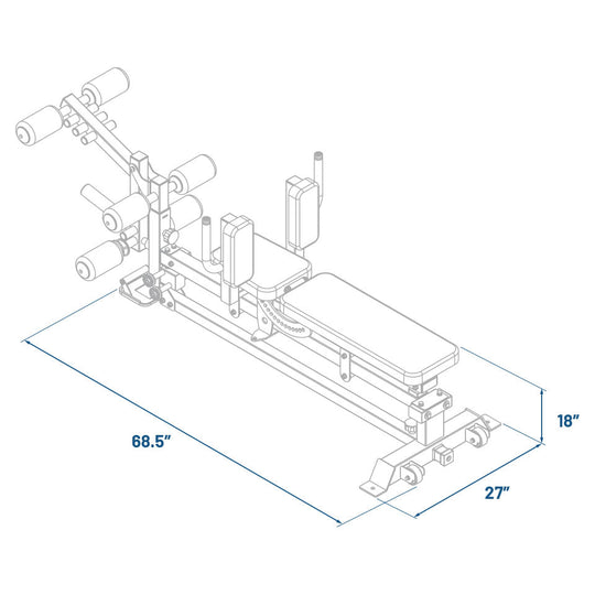 Force USA Bench C10 Sliding Bench