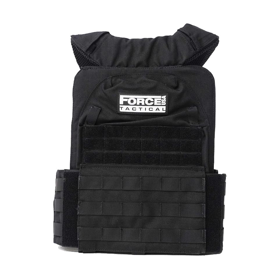 Force USA Weighted Vest Black Tactical Training Vest