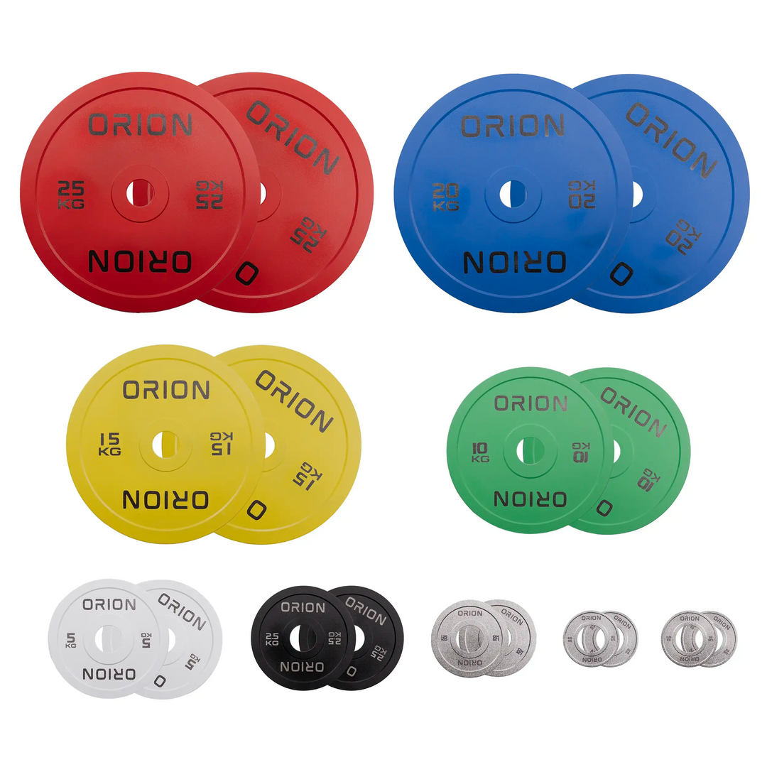 Orion Plate 160 KG Calibrated Powerlifting Plate Sets