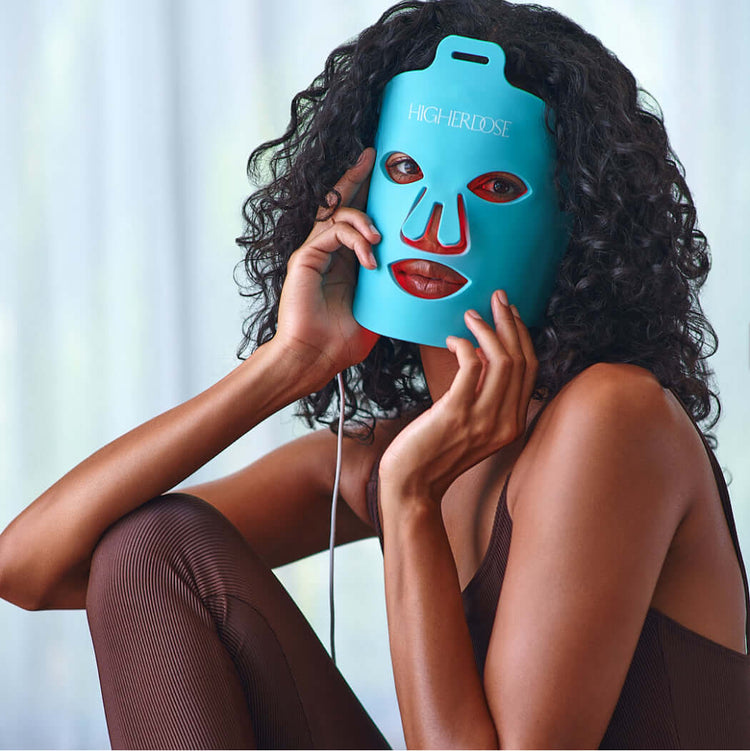 HigherDOSE Recovery Red Light Face Mask