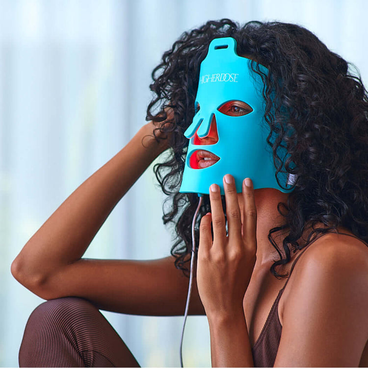 HigherDOSE Recovery Red Light Face Mask