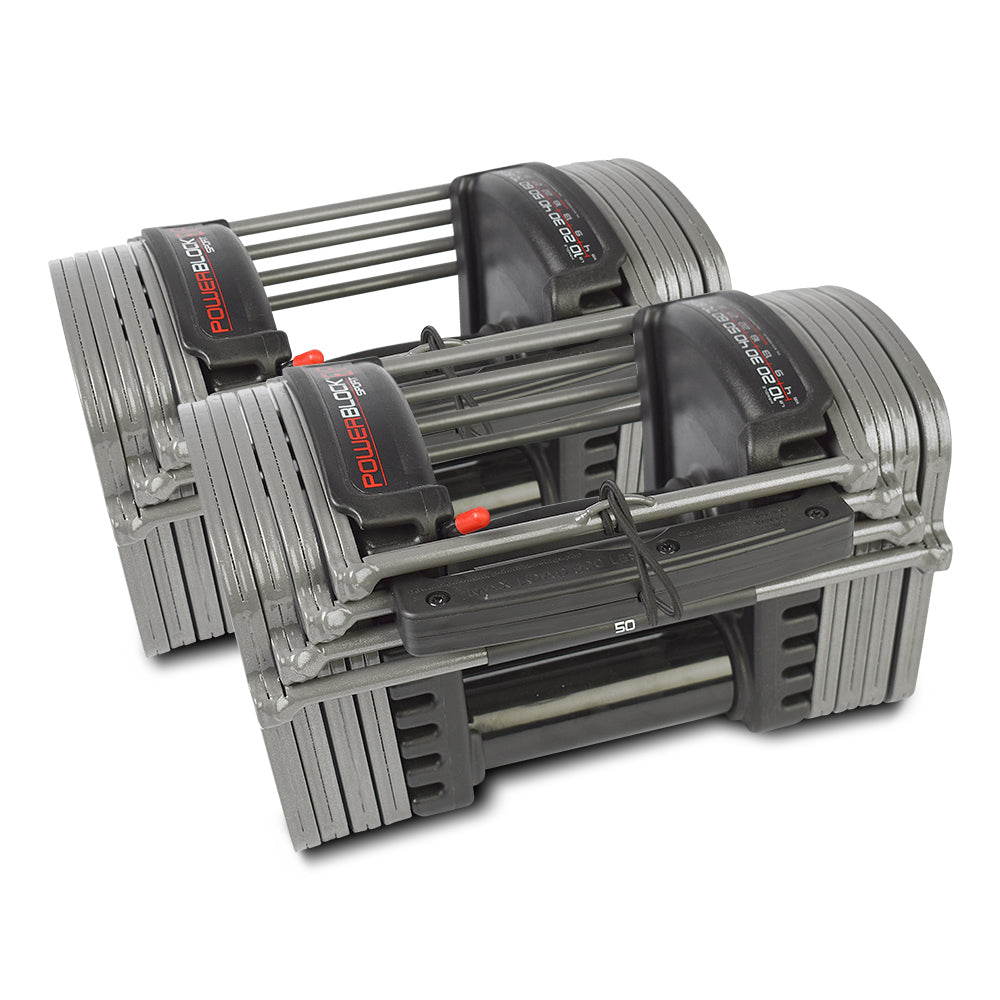 PowerBlock Adjustable Dumbbells Sport EXP Stage 1 (5-50) PowerBlock Sport EXP Adjustable Dumbbell Set