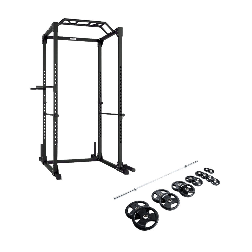 Northern Fitness Power Rack + Plate Set Bundle