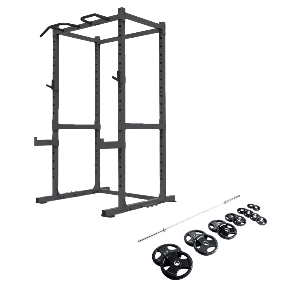 Northern Fitness Power Rack + Plate Set Bundle