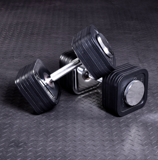 Ironmaster Adjustable Dumbbells Quick-Lock Adjustable Dumbbell System - 75 lbs