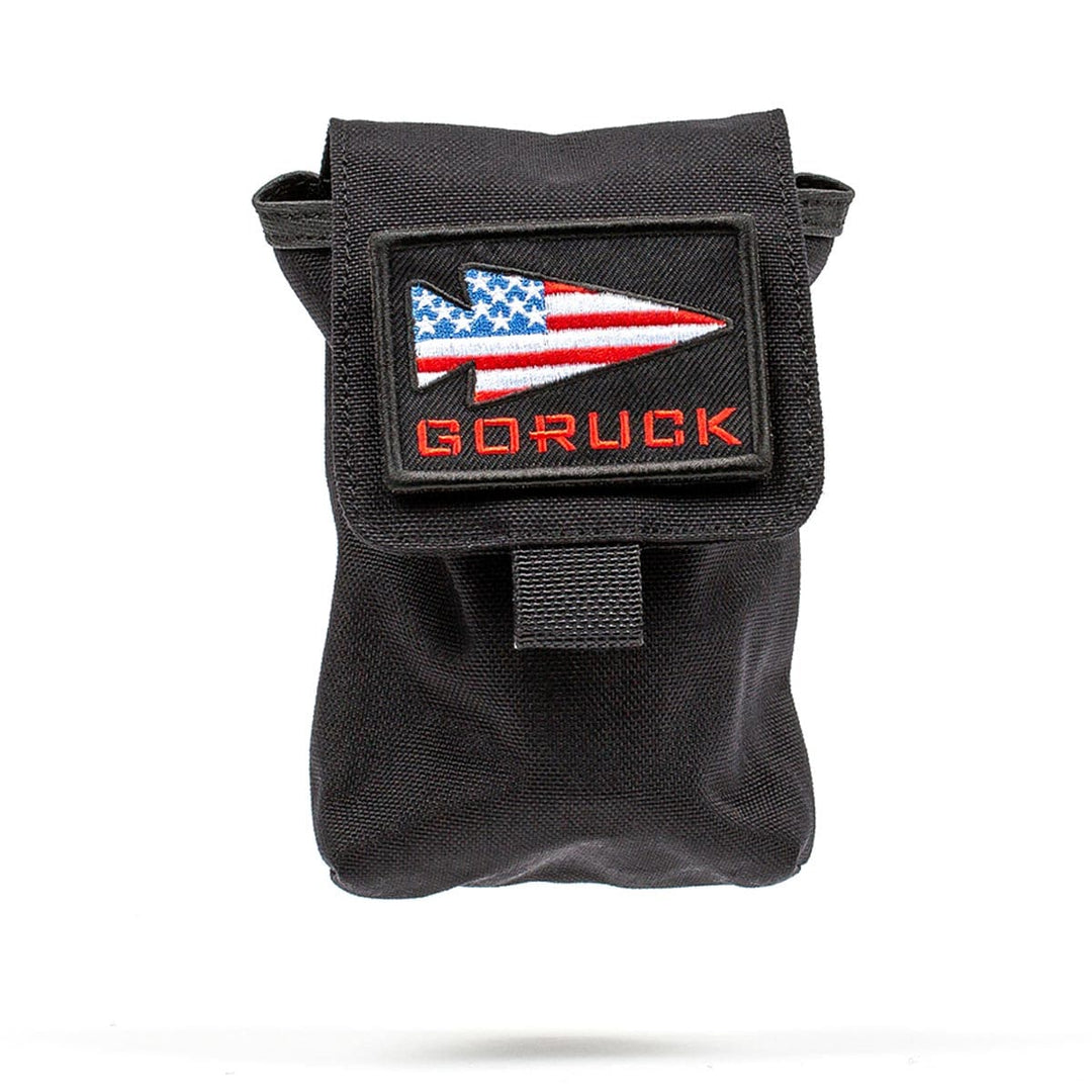 GORUCK Weighted Vest Black Simple Side Pocket