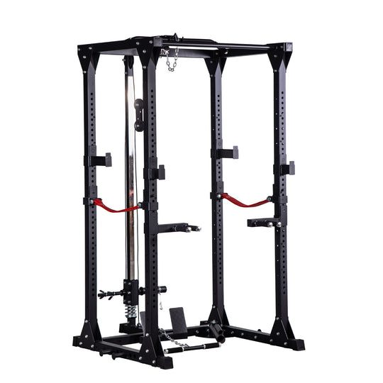 Orion Squat Racks Zenith Power Rack with Lat Row