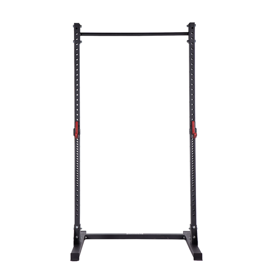 Orion Squat Racks Zenith Half Rack + 300 lb Plate Set Bundle