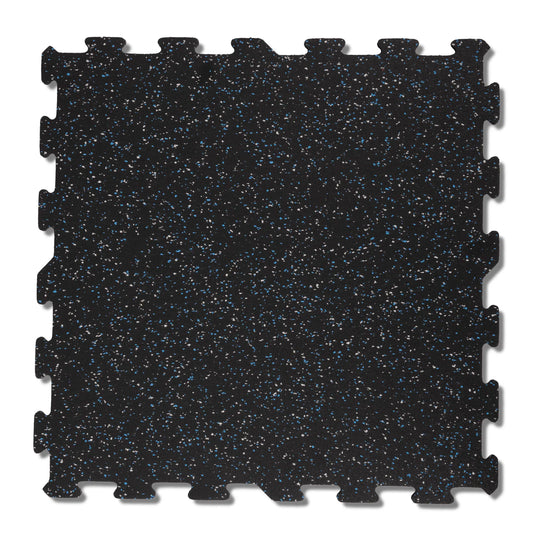 Pliteq Flooring 8mm / Blue Grey Tread-Grip Interlocking Rubber Tiles