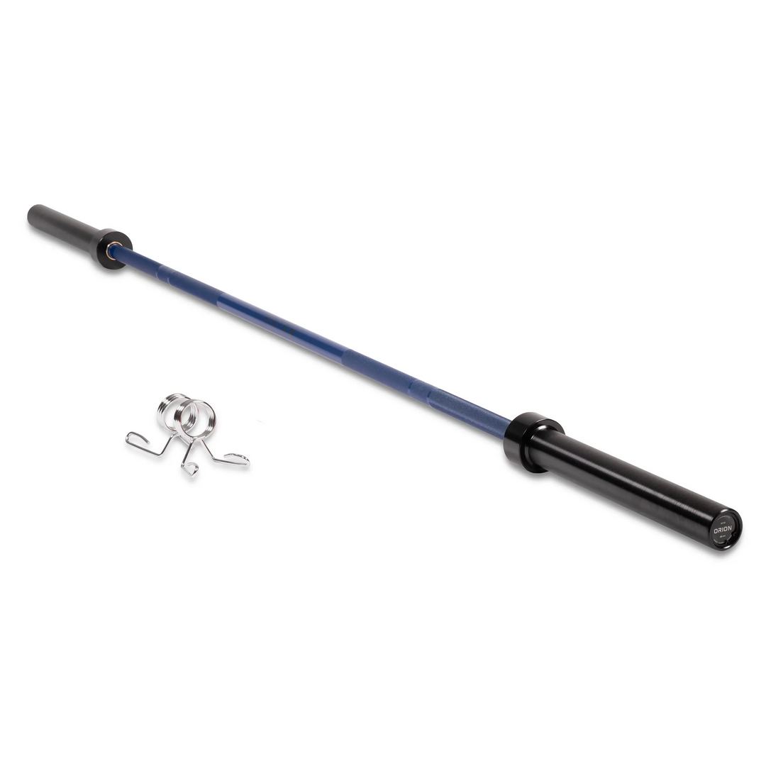 Orion Barbell Blue/Black Two Tone Olympic Barbell