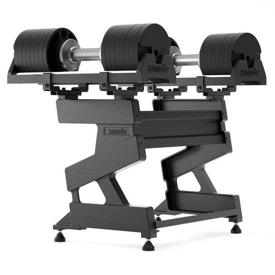 Snode Adjustable Dumbbells Cast Iron Dumbbell Stand