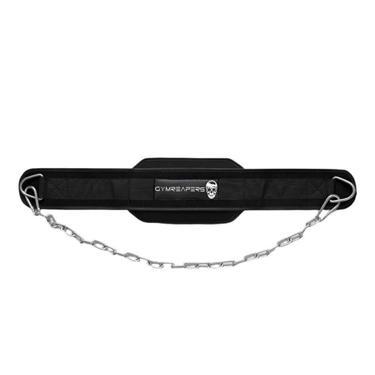 GYMREAPERS Lifting Accessories Black Dip Belt