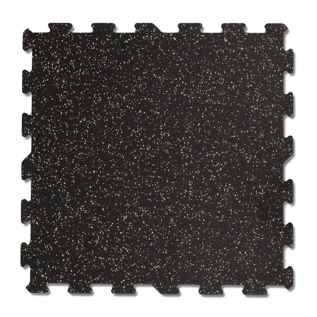 Pliteq Flooring 8mm / Earth Cork Tread-Grip Interlocking Rubber Tiles