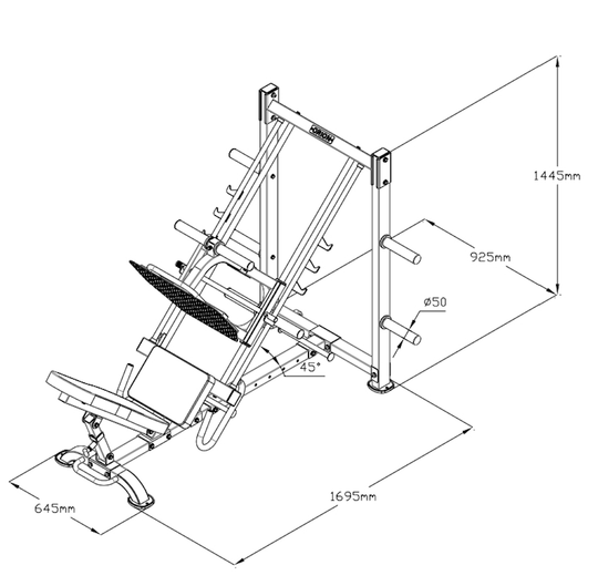 Orion Strength Elite Leg Press