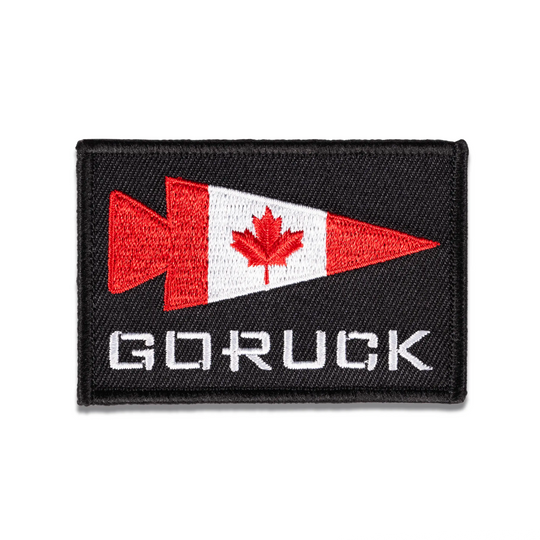 GORUCK Weighted Vest Canadian Flag GORUCK Canada Patches