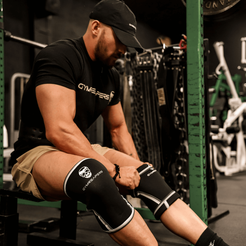 GYMREAPERS Lifting Accessories 7MM Knee Sleeves