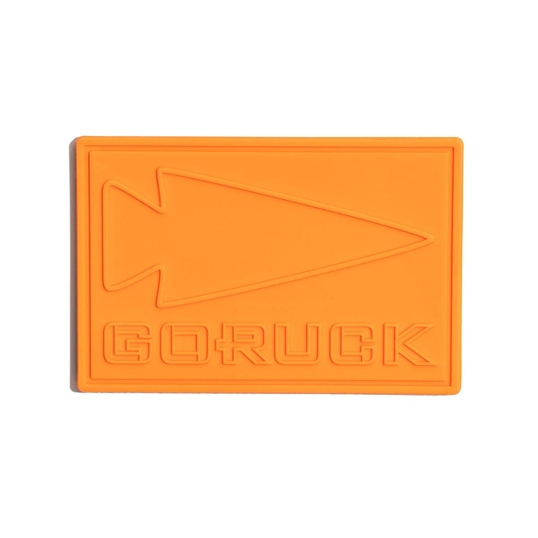 GORUCK Weighted Vest Orange PVC Patch