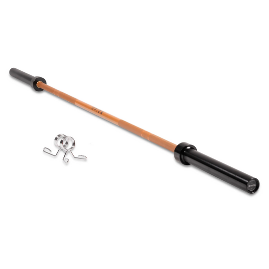 Orion Barbell Orange/Black Two Tone Olympic Barbell