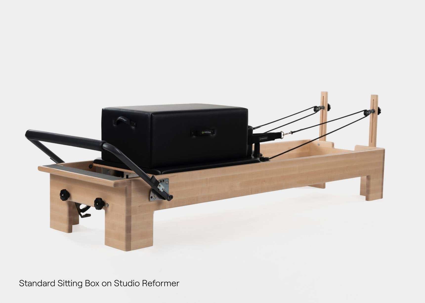 How to use Frame Sitting Box on Pilates Reformer 