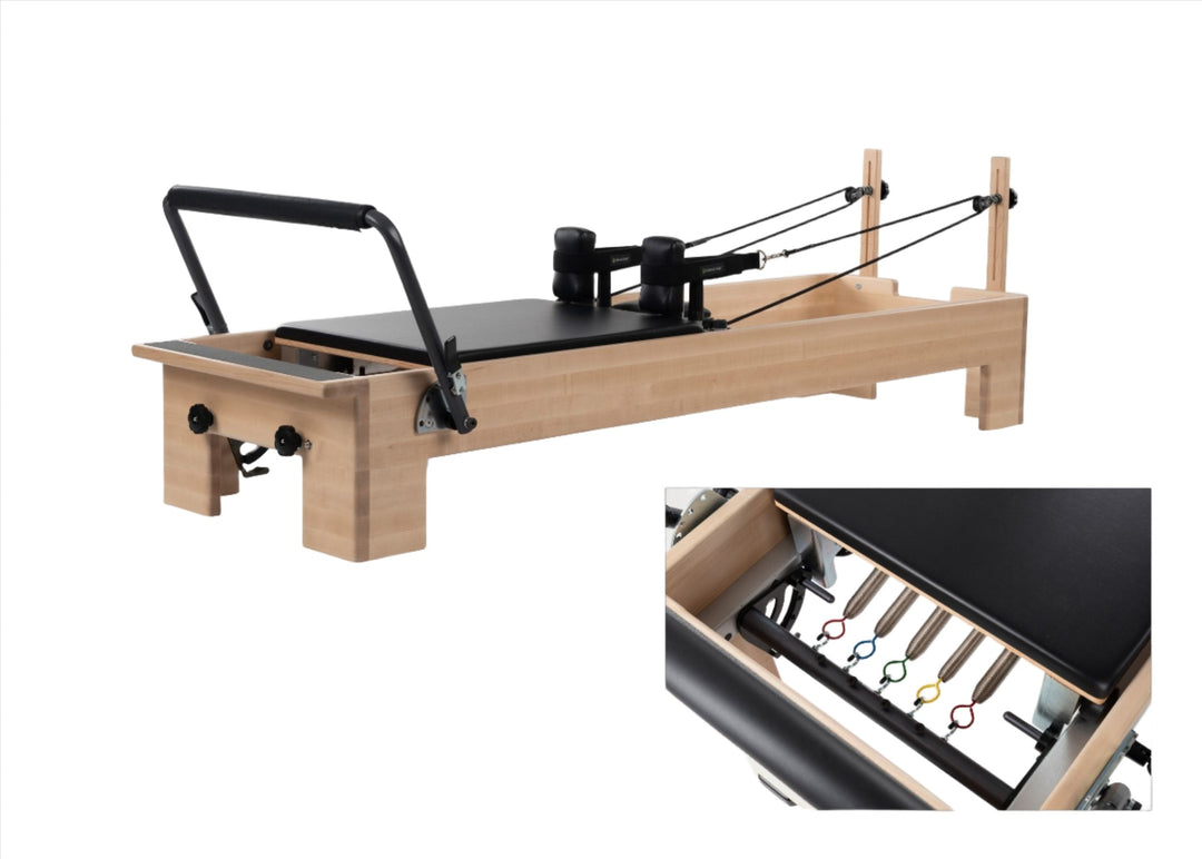 Balanced Body Yoga & Pilates Black / XSR Footbar - Revo Springbar Studio Reformer