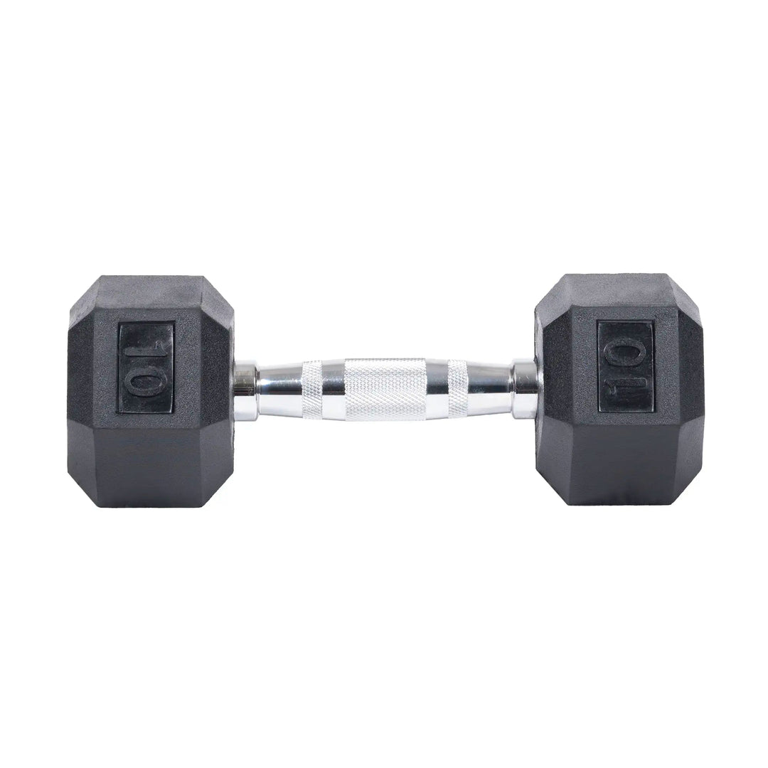 Northern Fitness Dumbbell Rubber Hex Dumbbells