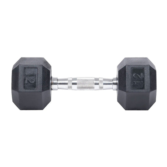 Northern Fitness Dumbbell Rubber Hex Dumbbells