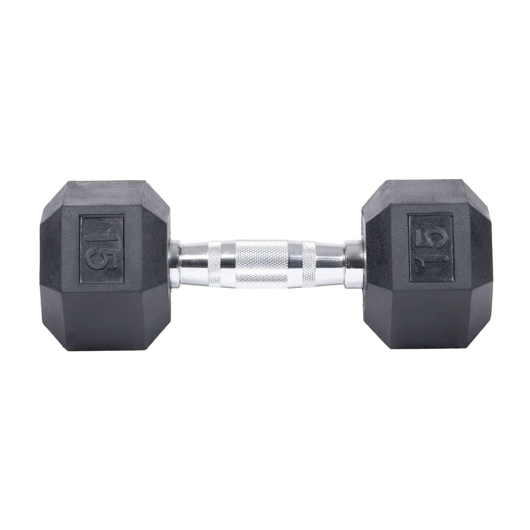 15 lb hex dumbbell sale