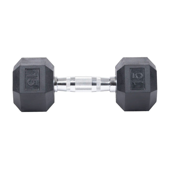 Northern Fitness Dumbbell Rubber Hex Dumbbells