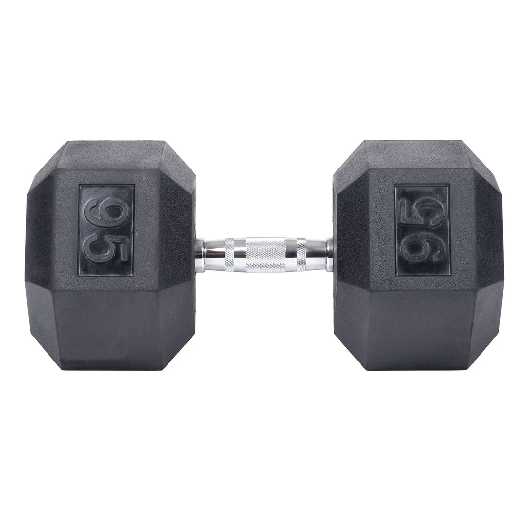 Northern Fitness Dumbbell Rubber Hex Dumbbells