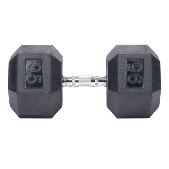 Northern Fitness Dumbbell Rubber Hex Dumbbells