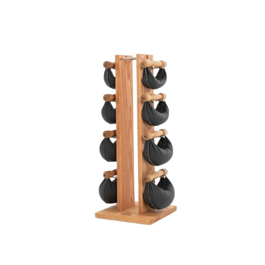 NOHRD Dumbbells Oak Swing Tower Set