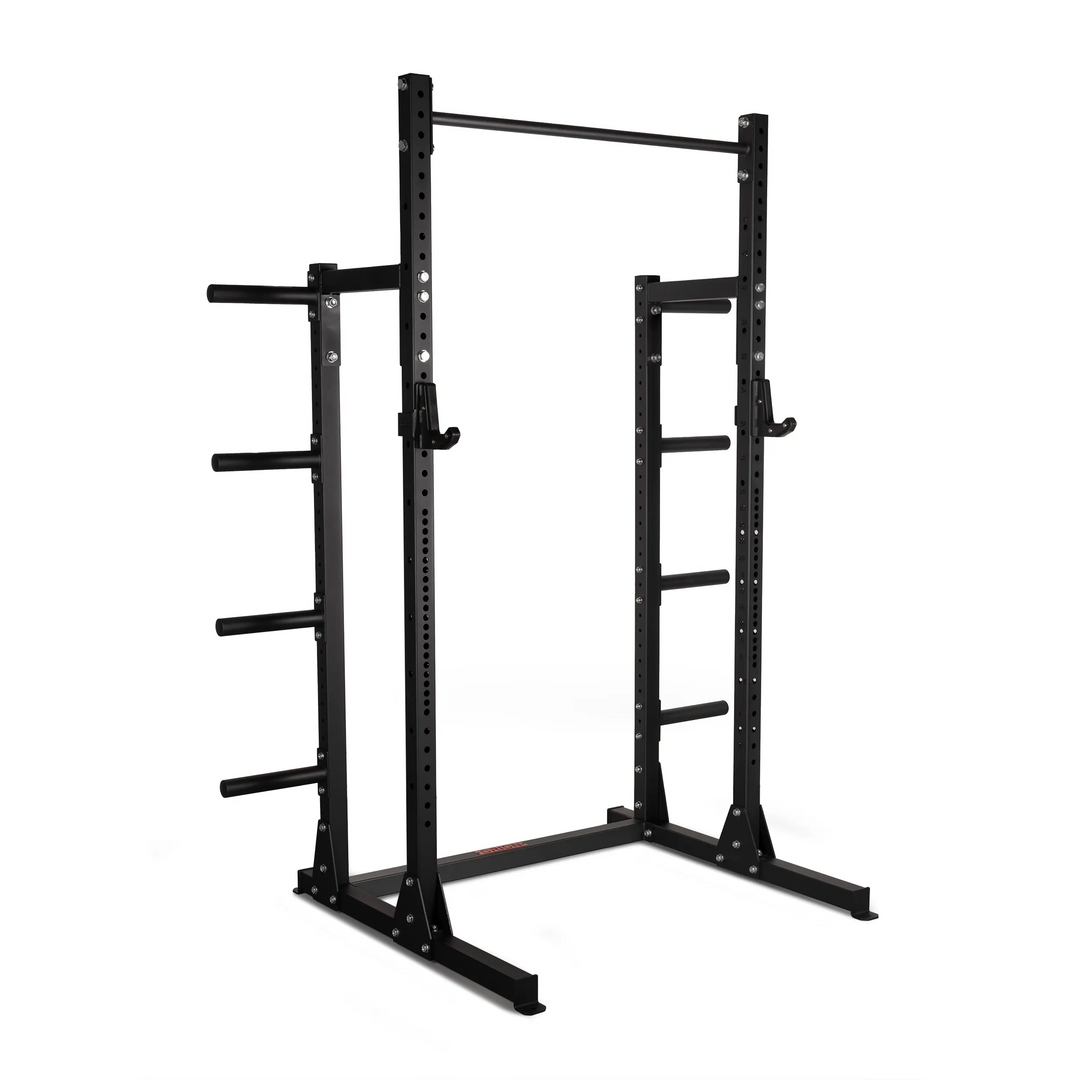 Orion Squat Racks Zenith Half Rack + Plate Storage