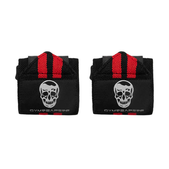 GYMREAPERS Lifting Accessories Red 18" Wrist Wraps