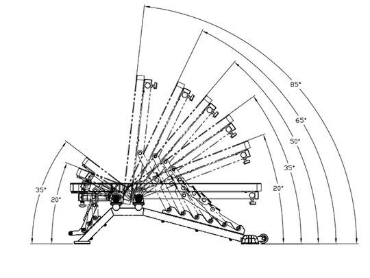 Orion Bench Zenith FID Adjustable Bench