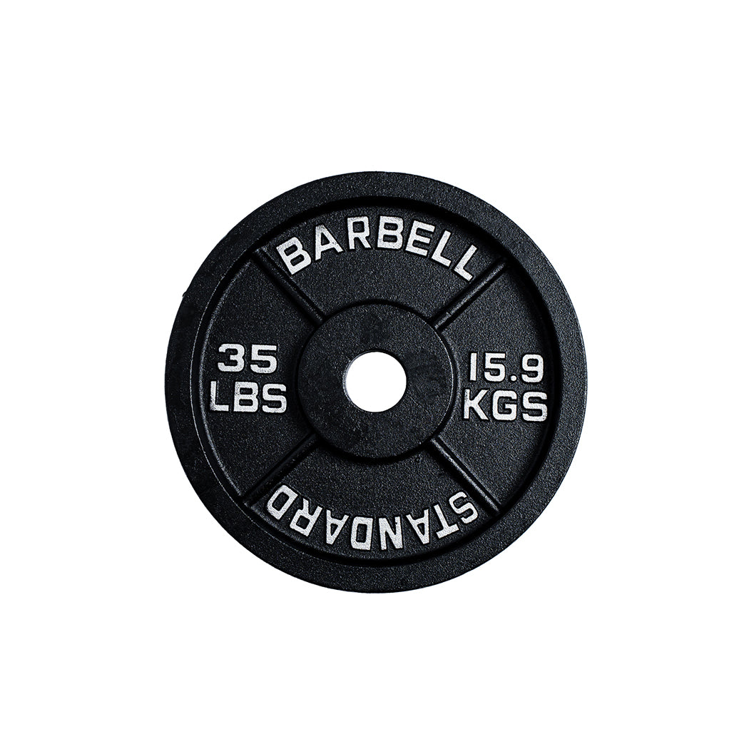 Northern Fitness Supply Plate 245 lb Cast Iron Olympic Plate Starter Set