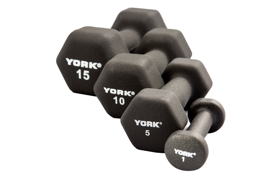 YORK Neoprene Hexagon Dumbbell