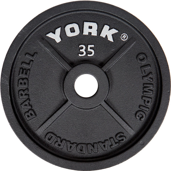 Northern Fitness York Barbell 2″ Cast Iron Olympic Weight Plates