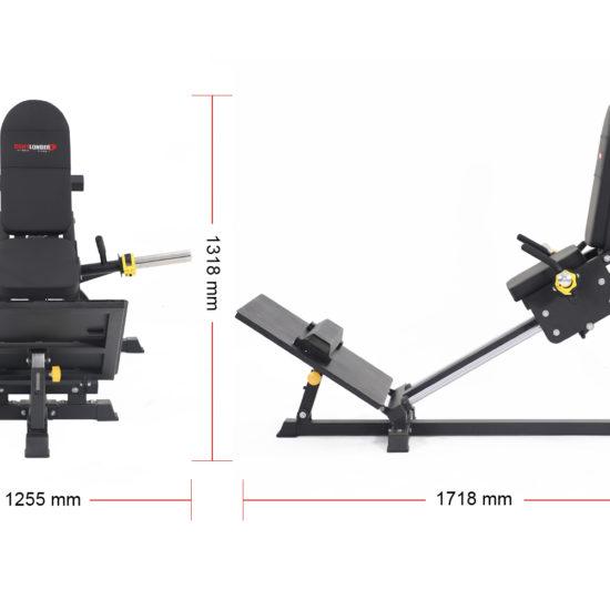 Altas Strength Strength: Lifting Accessories Altas AL-6007 Compact Leg Sled Machine