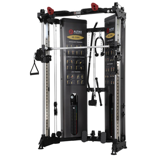 Altas Strength Functional Trainer AL-3101 Folding Smith Machine